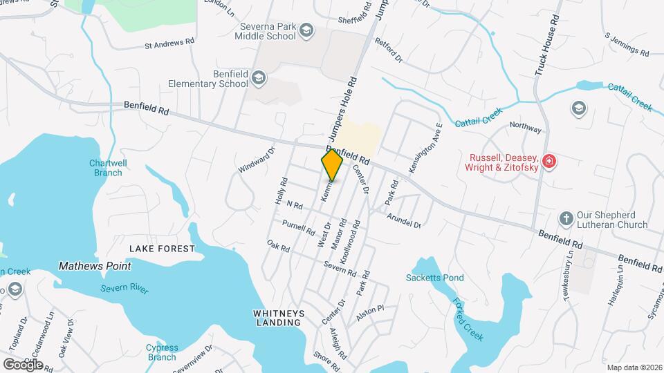 519 Kenmore Rd Map and Location Details
