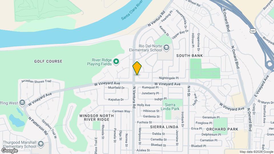 2303 Otter Creek Ln Map and Location Details
