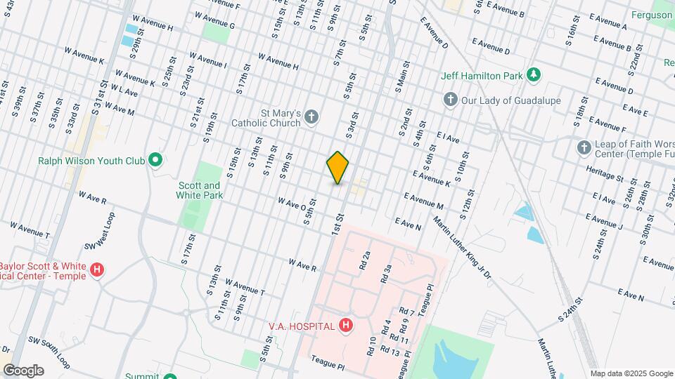 1309 S 3rd St Map and Location Details