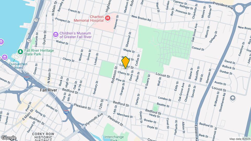 292 Orange St Map and Location Details