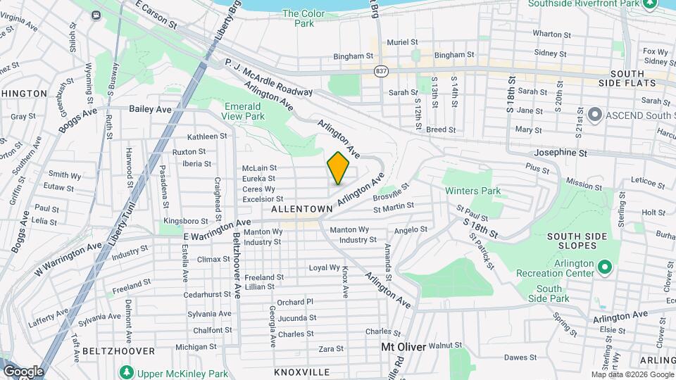 917 Excelsior St Map and Location Details