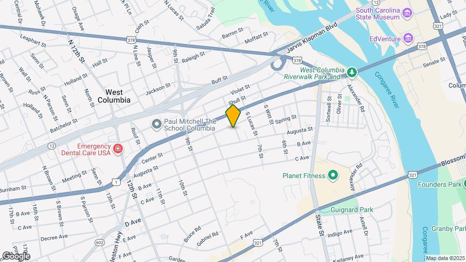 204 S Cromwell St Map and Location Details