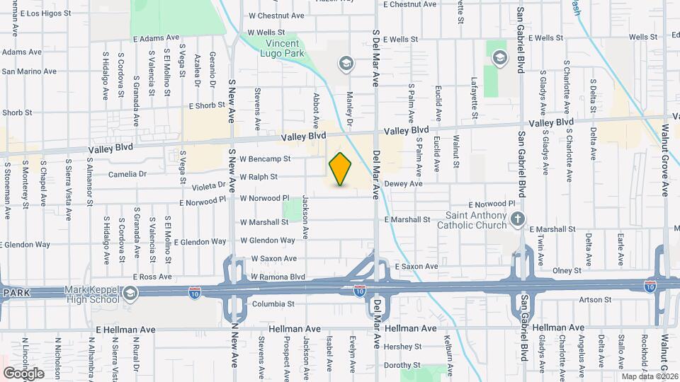155 W Norwood Pl Map and Location Details