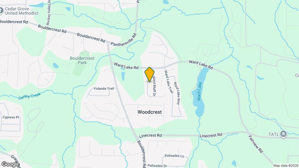 4290 Ward Bluff Ct Map and Location Details