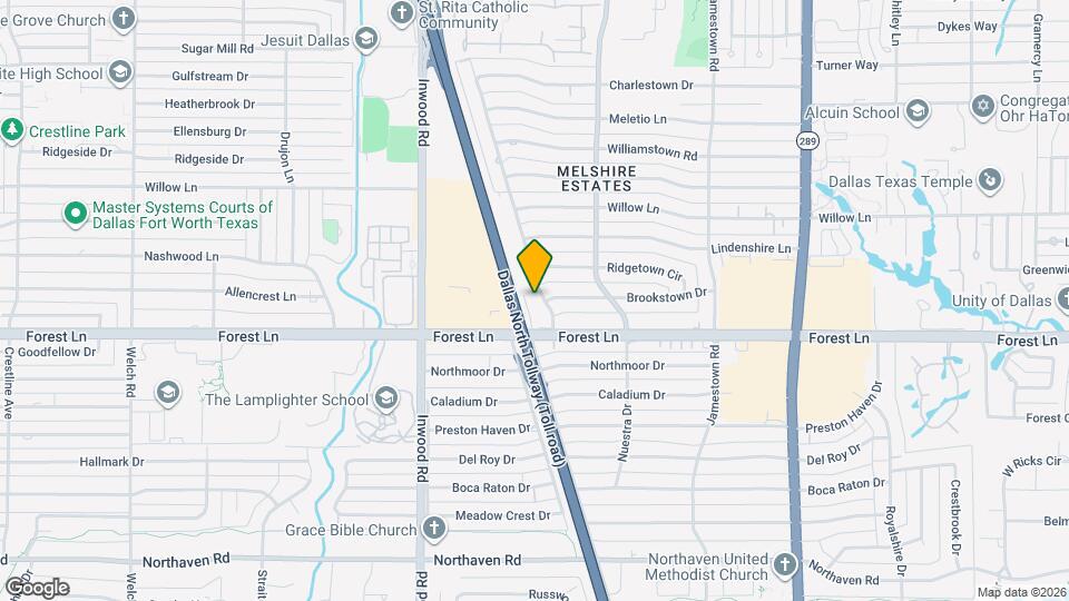 11907 Quincy Ln Map and Location Details