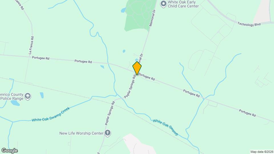 6501 Poplar Springs Rd Map and Location Details