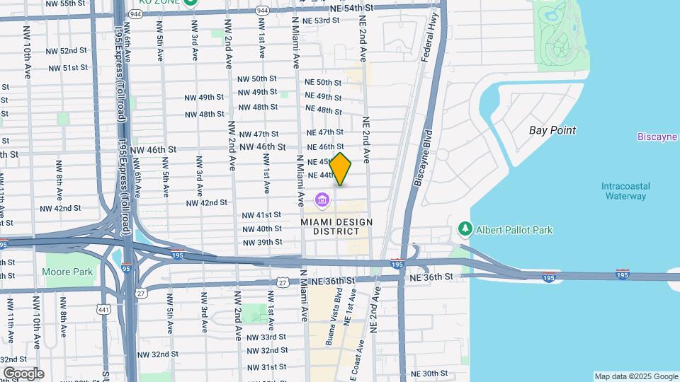 100 NE 43rd St Map and Location Details