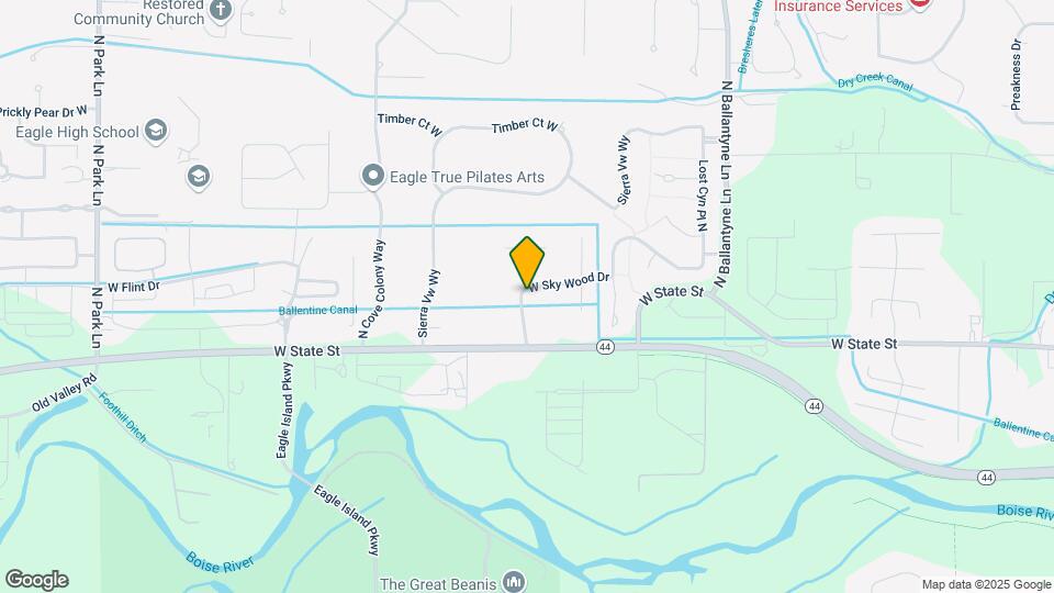 192 N Stratus Wy Map and Location Details