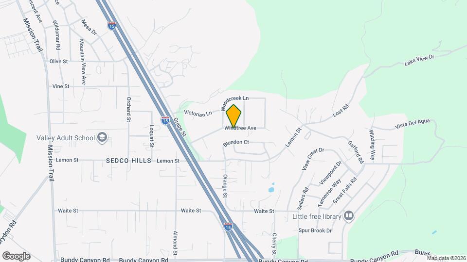 22041 Windtree Ave Map and Location Details