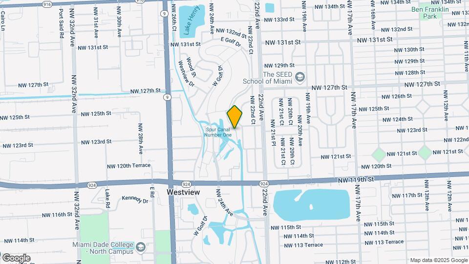 12318 NW 23rd Ct Map and Location Details
