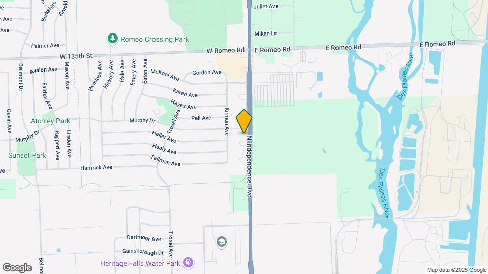 206 Spangler Rd Map and Location Details