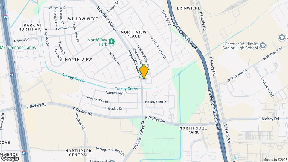 15719 Wisteria Hill St Map and Location Details