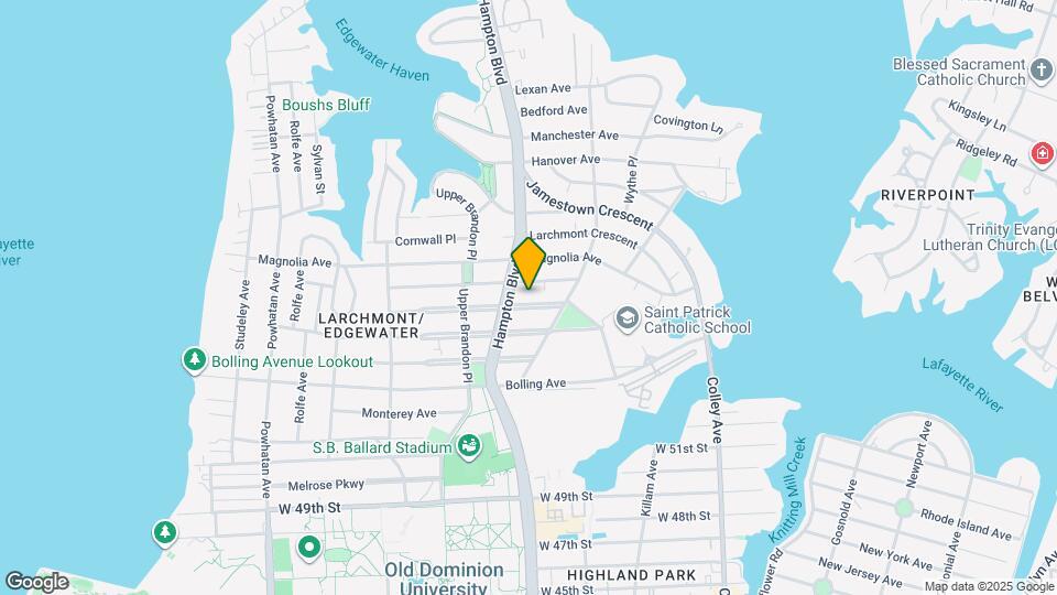 1132 Westmoreland Ave Map and Location Details