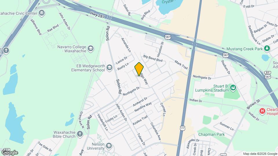 200 Bluebonnet Ln Map and Location Details