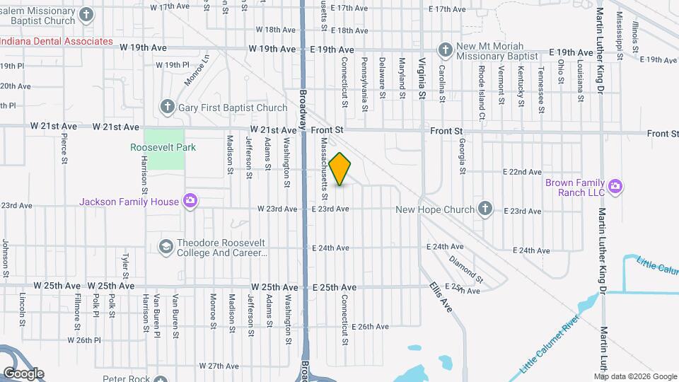 2256 Connecticut St Map and Location Details