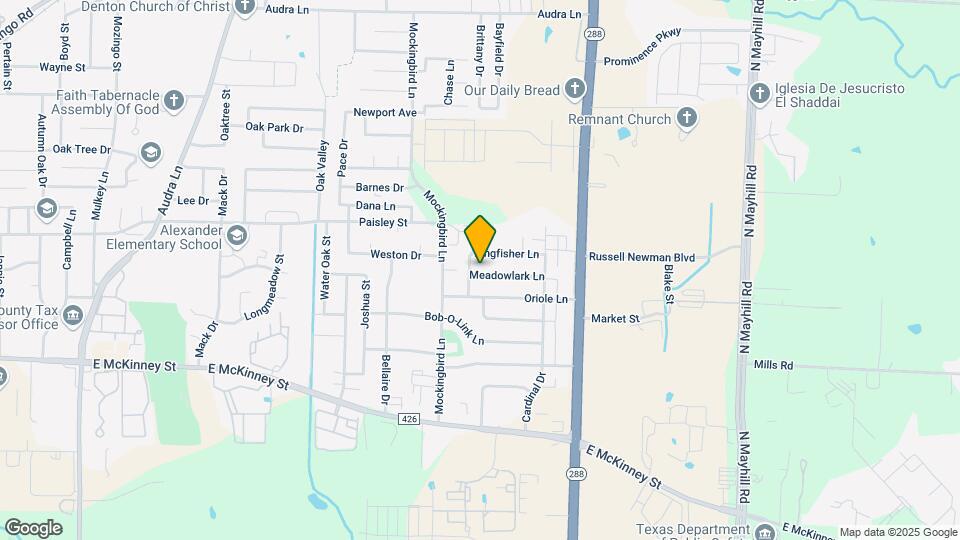 3313 Meadowlark Ln Map and Location Details