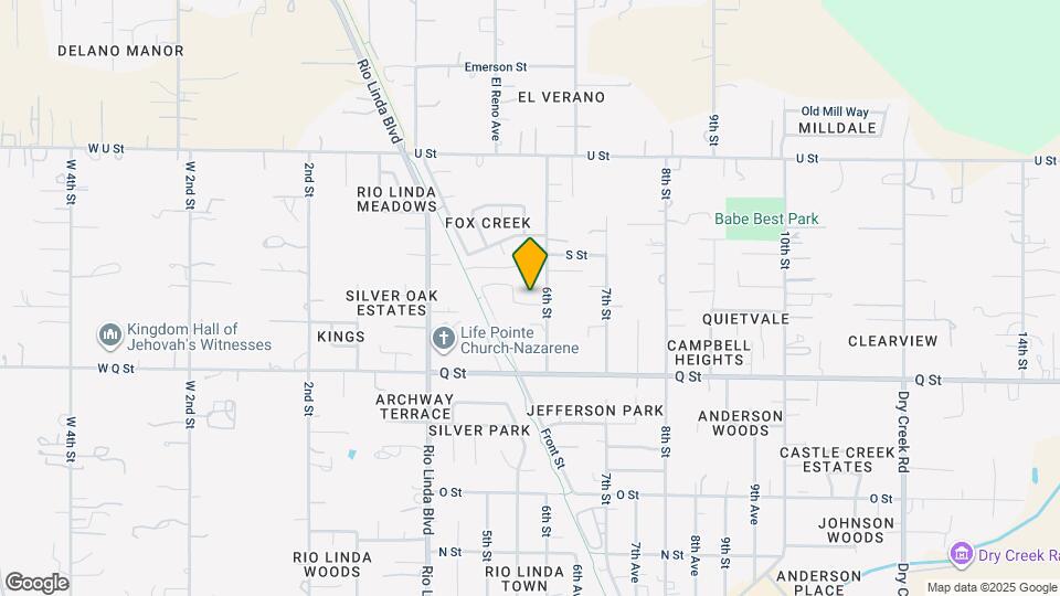 551 Fox Hunt Wy Map and Location Details