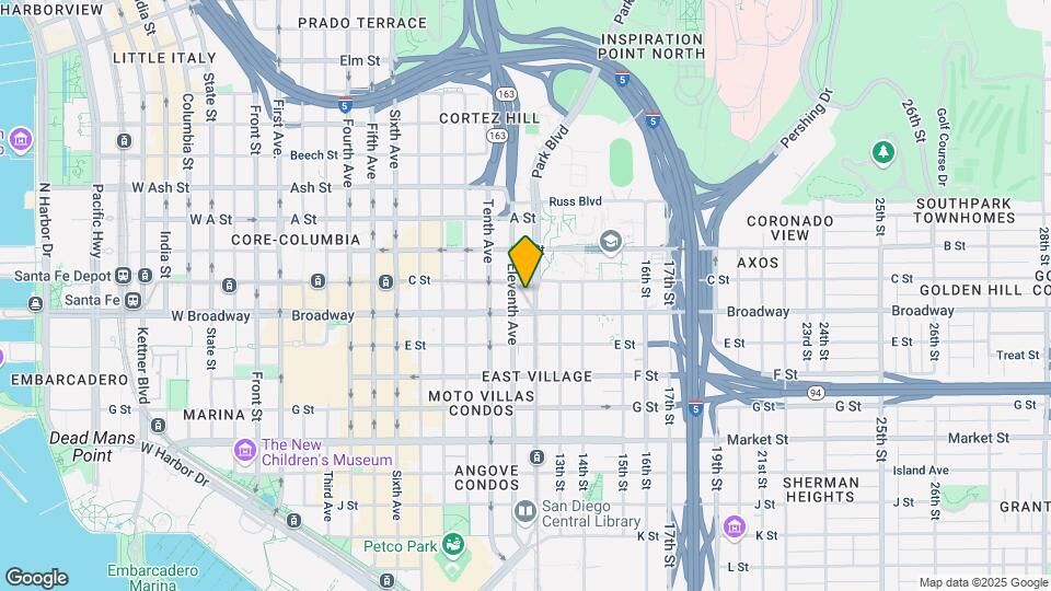 1080 Park Blvd, Unit 213 Map and Location Details