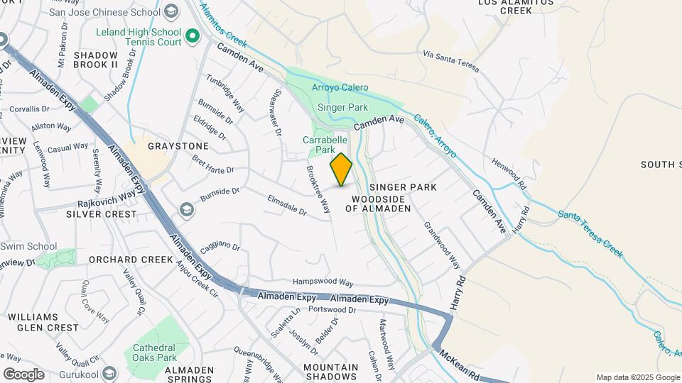 7119 Bret Harte Dr Map and Location Details