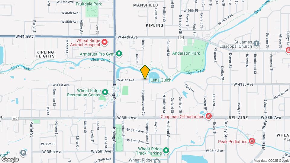 4090 Independence Ct Mapa y Detalles de la Ubicación
