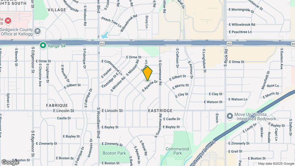 637 S Apache Dr Map and Location Details