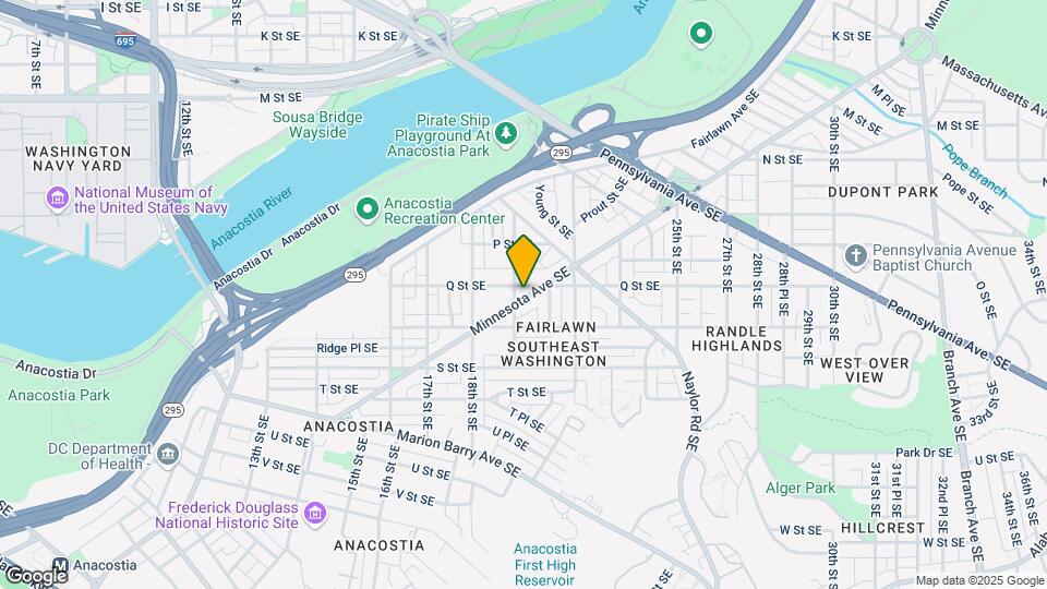 1900 Minnesota Ave SE Map and Location Details