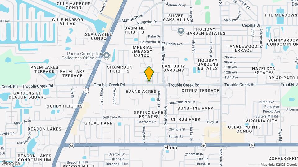 4506 Grand Central Ave Map and Location Details