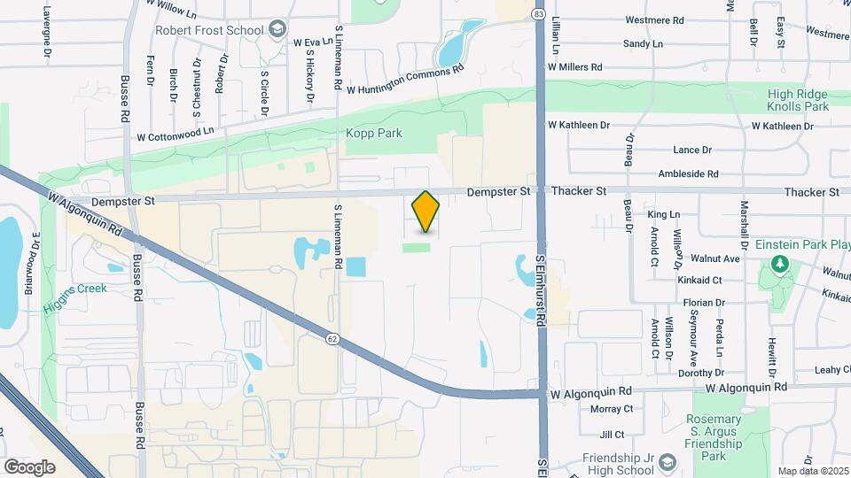 547 Dempster St Map and Location Details