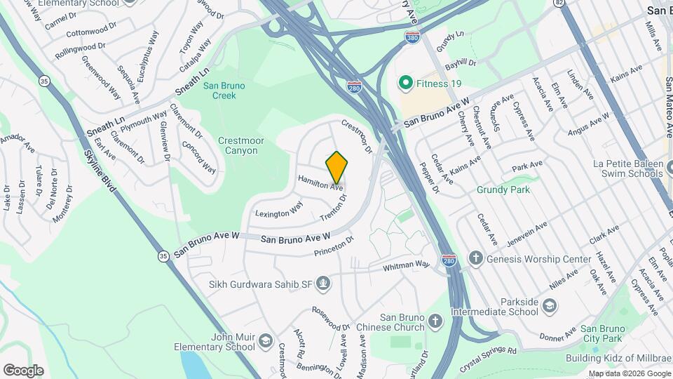 2209 Hamilton Ave Map and Location Details