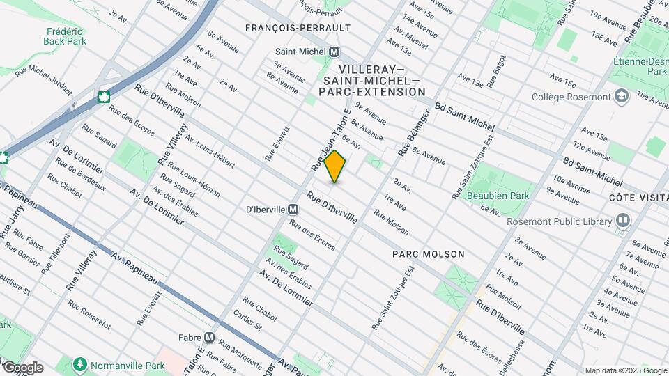 7090 Molson Rue Map and Location Details