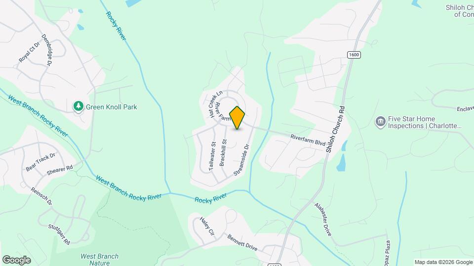 10917 Hat Creek Ln Map and Location Details