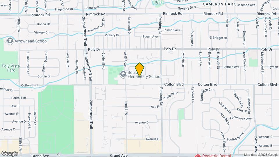 3110 Boulder Ave Map and Location Details