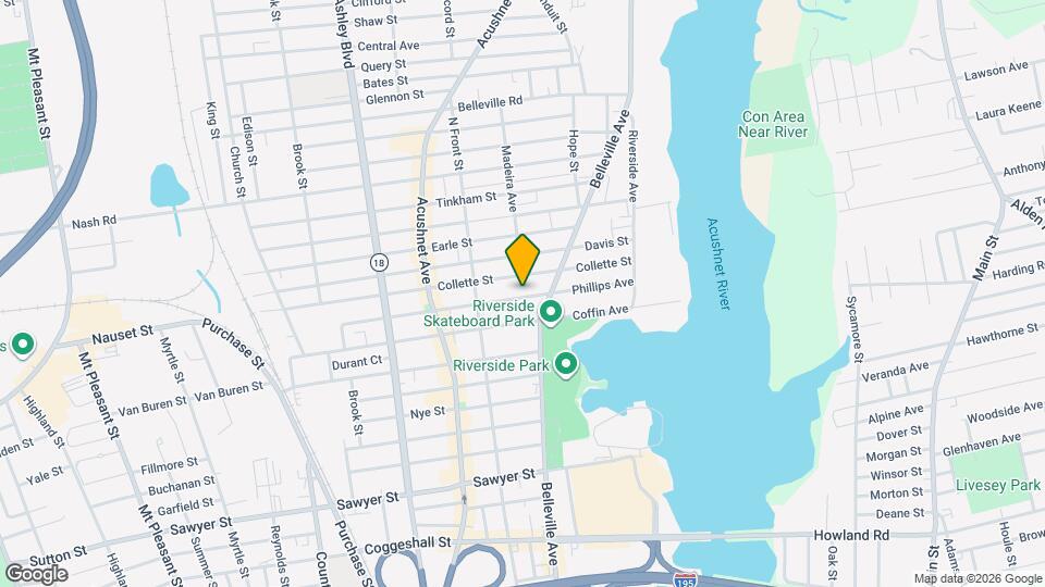 109 Phillips Ave, Unit 3rd Map and Location Details