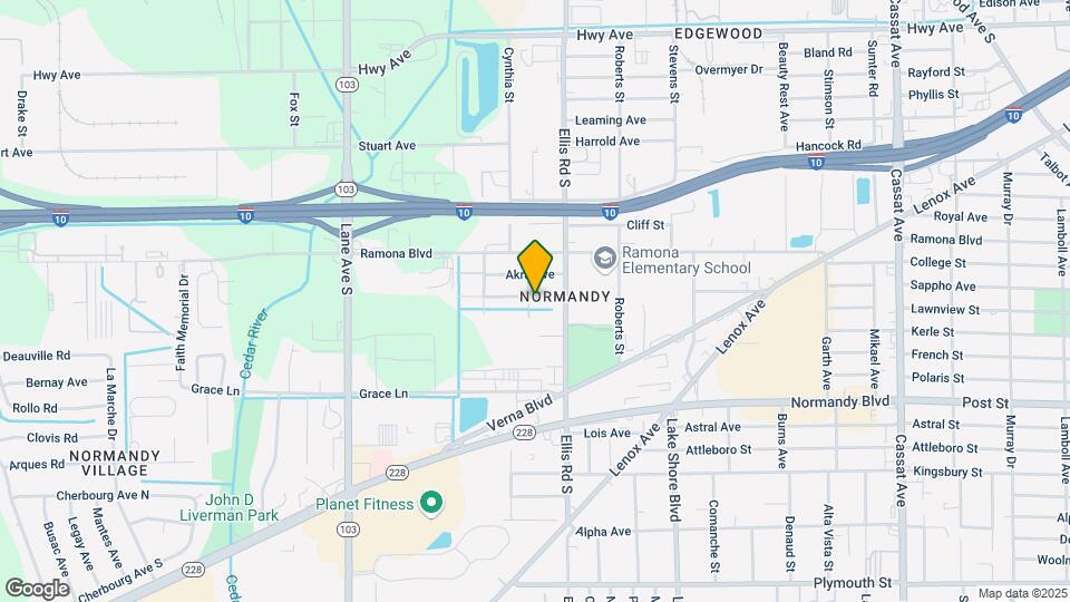 5638 Atlee Ave, Unit 5638 Mapa y Detalles de la Ubicación