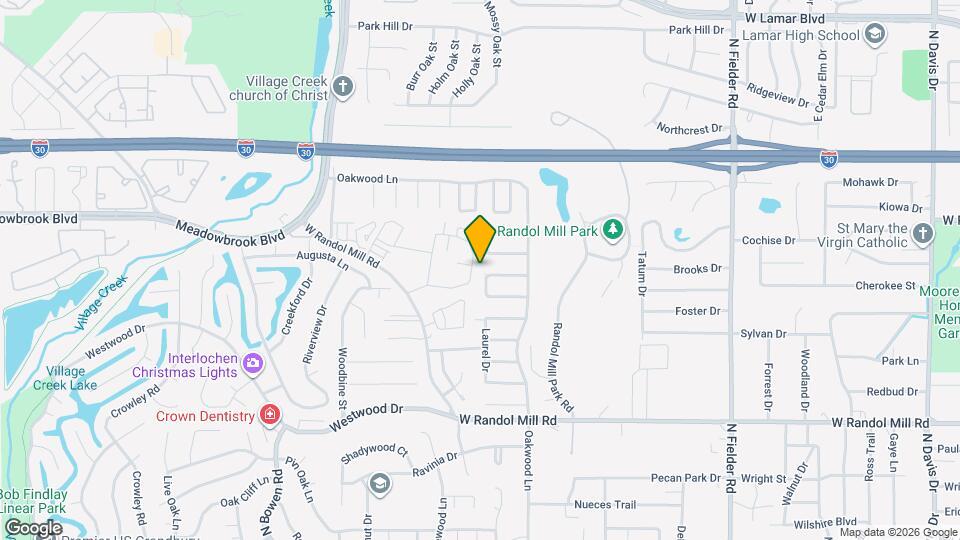 2017 Garden Oaks Dr Map and Location Details