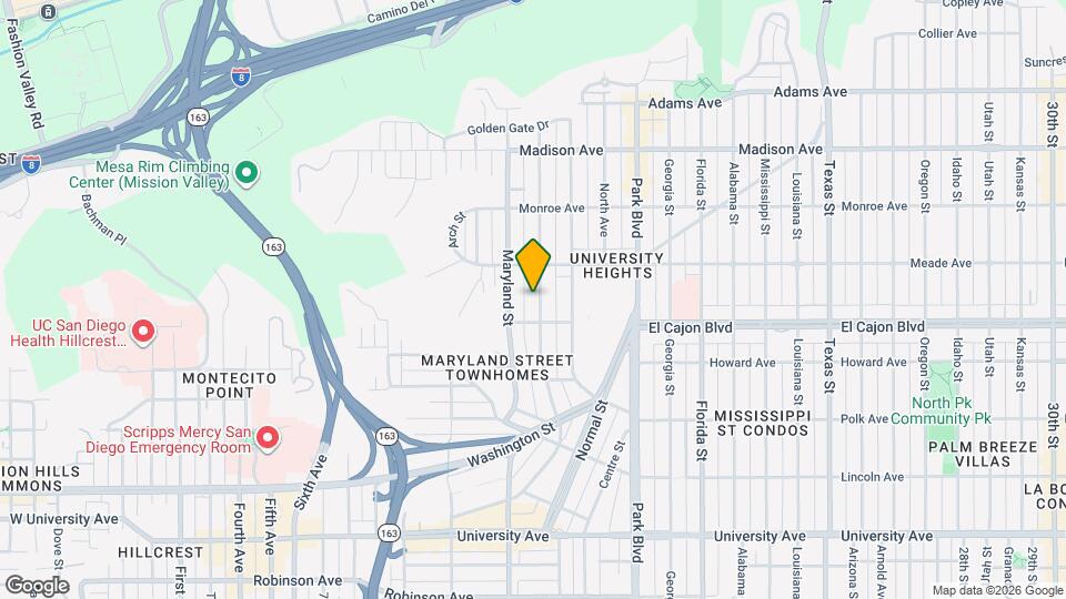 4330 Cleveland Ave Map and Location Details