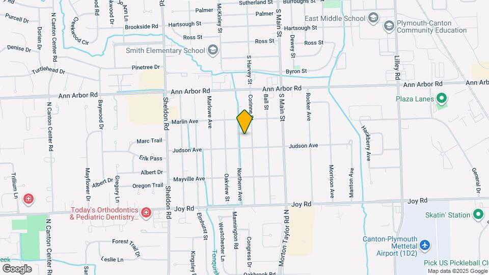 9244 Northern Ave Map and Location Details