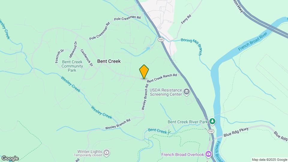 238 Bent Creek Ranch Rd Map and Location Details