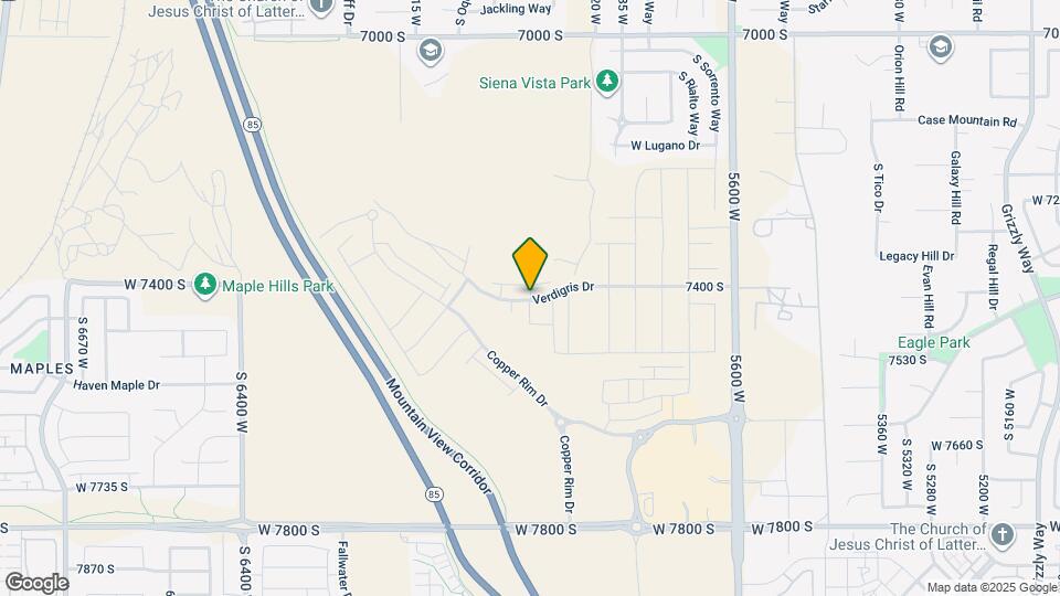 5936 Verdigris Dr Map and Location Details