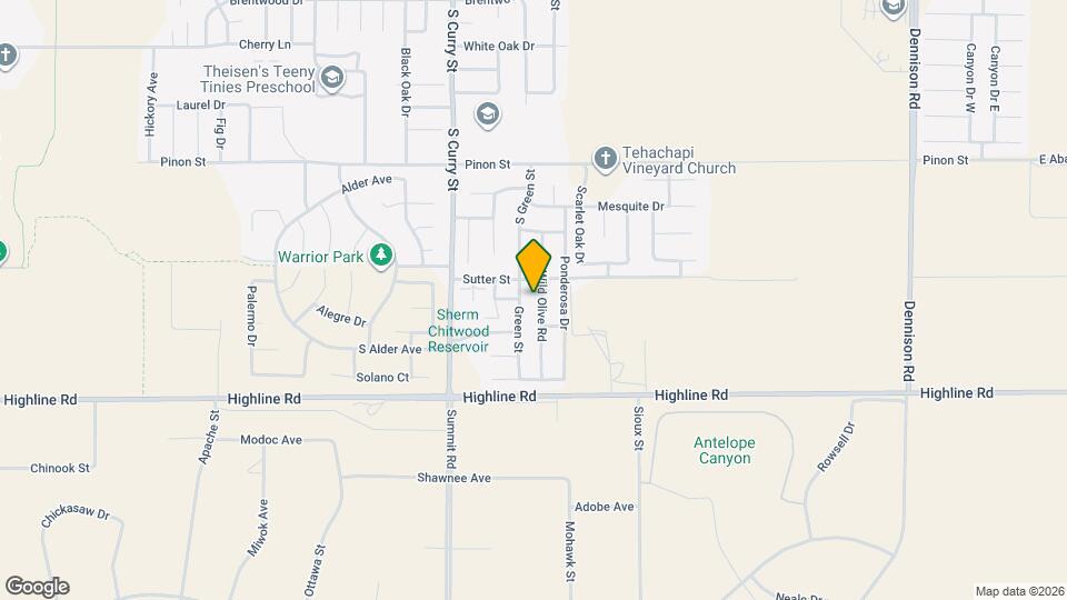 1413 Wild Olive Rd Map and Location Details