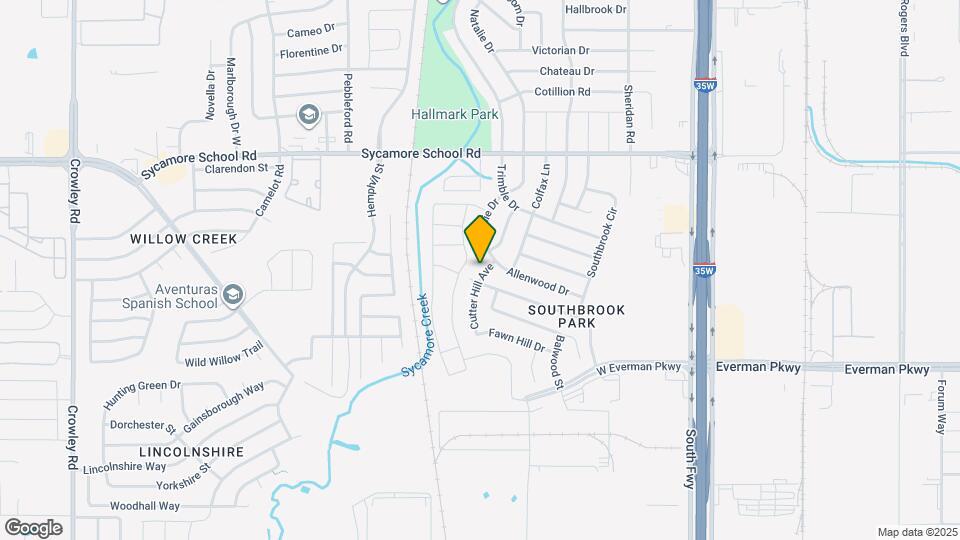 8112 Cutter Hill Ave Map and Location Details