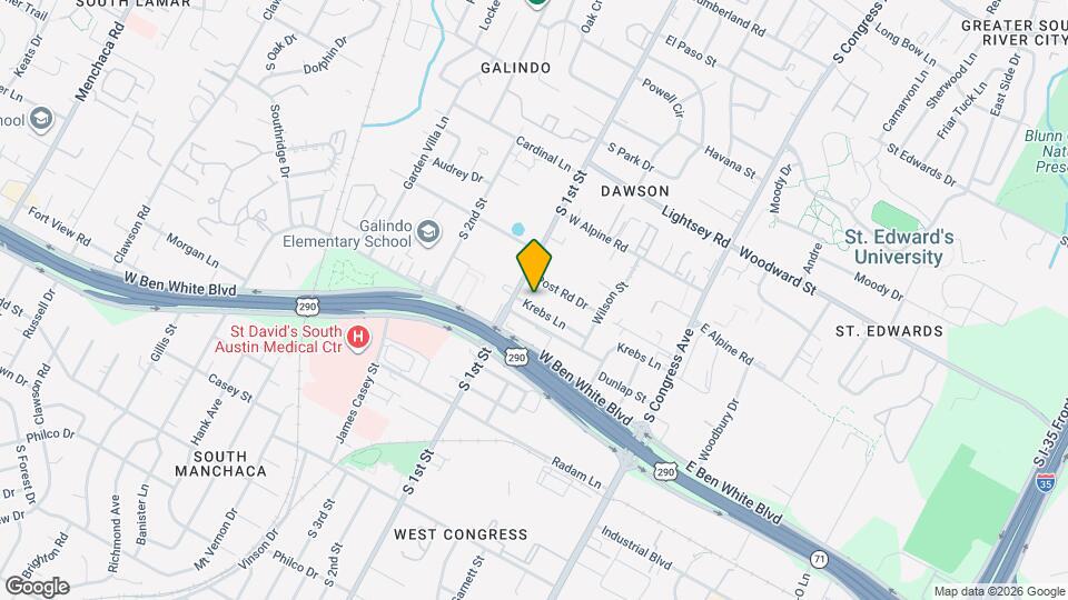 510 Krebs Ln Map and Location Details