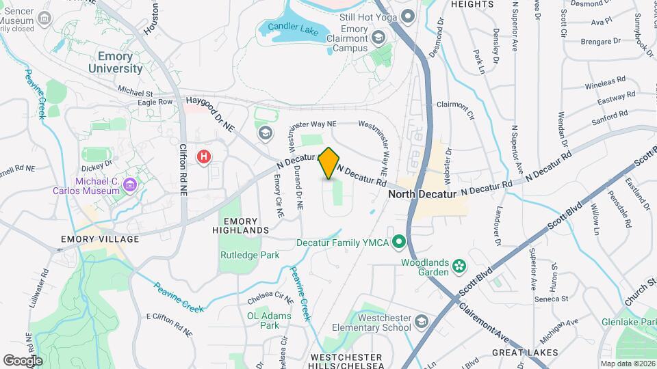 517 Princeton Way NE Map and Location Details