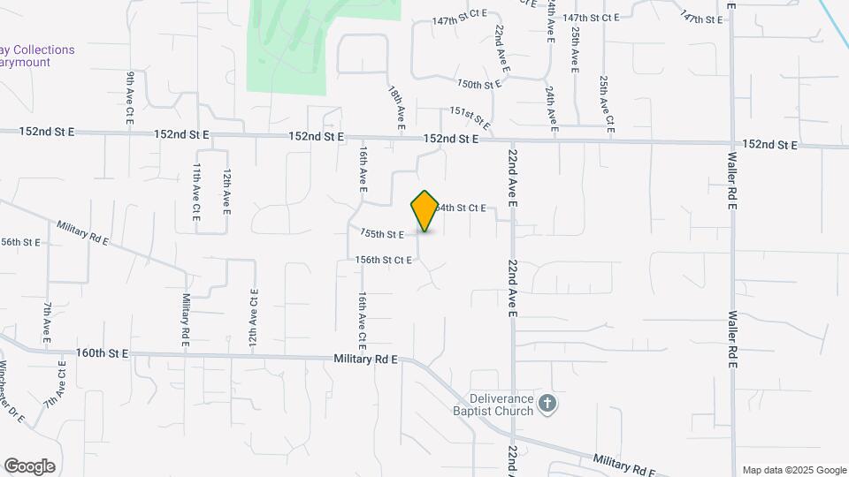 15505 18th Ave Ct E Mapa y Detalles de la Ubicación