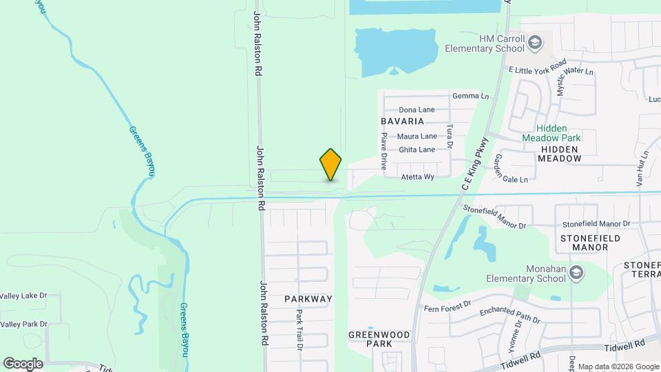 9602 Franconia Dr Map and Location Details