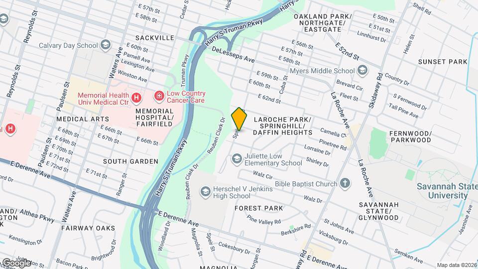 4708 Springhill Rd Map and Location Details