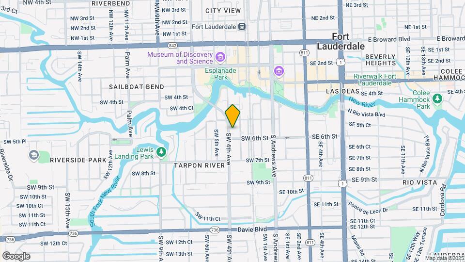 520 SW 4th Ave Map and Location Details
