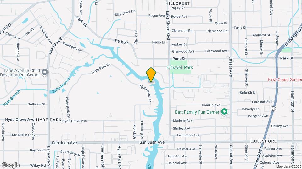 5609 Hyde Park Cir Map and Location Details