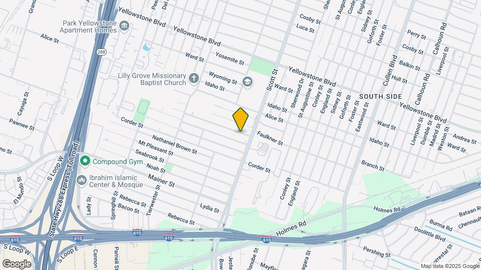 3826 Lehall St-Unit -B Map and Location Details