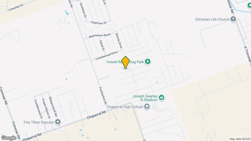 3407 Greyfriar Dr Map and Location Details